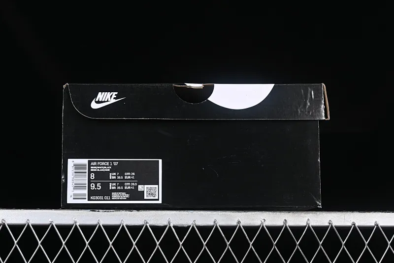 All categories Nk Air Force 1 Air Force series Nk Air Force 1 Mid Air Force mid-top Nk Air Force 1'07 Mid gray suede small hook Air Force One mid-top casual sneakers KG3031-011